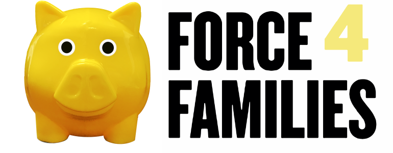 Force Financial Piggy + Text