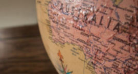 Aust globe